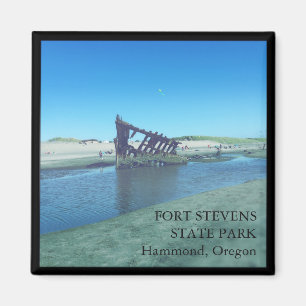 Fort Stevens State Park Oregon 2 inch Magnet