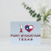 Fort Stockton, Texas Briefkaart (Staand voorkant)