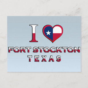 Fort Stockton, Texas Briefkaart