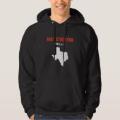 Fort Stockton Texas USA State America Travel Texas Hoodie (Voorkant)