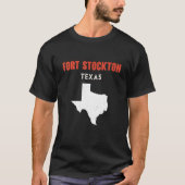Fort Stockton Texas USA State America Travel Texas T-shirt (Voorkant)