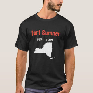 Fort Sumner New York Verenigde Staten Verenigde St T-shirt