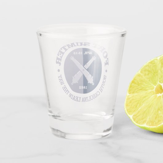 Fort Sumter (B&G) Shot Glas (Achterkant)