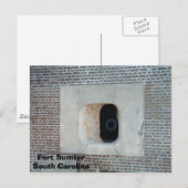 Fort Sumter Briefkaart (Voorkant / Achterkant)