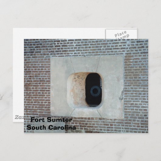 Fort Sumter Briefkaart (Voorkant / Achterkant)