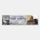 Fort Sumter Bumpersticker (Voorkant)