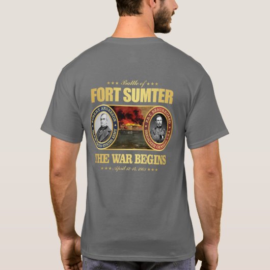 Fort Sumter (FHS) T-shirt (Achterkant)
