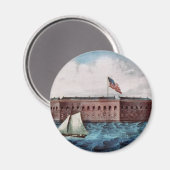 Fort Sumter Magneet (Voorkant / Achterkant)