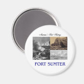 Fort Sumter Magneet (Voorkant / Achterkant)