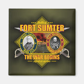 Fort Sumter Magneet (Voorkant)