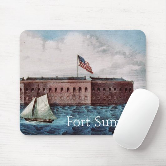 Fort Sumter Muismat (Met muis)