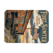 Fort Sumter National Monument VS Magneet (Horizontaal)