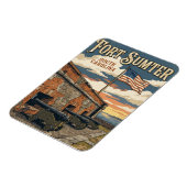 Fort Sumter National Monument VS Magneet (Linkerzijde)