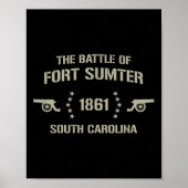 Fort Sumter Poster (Voorkant)