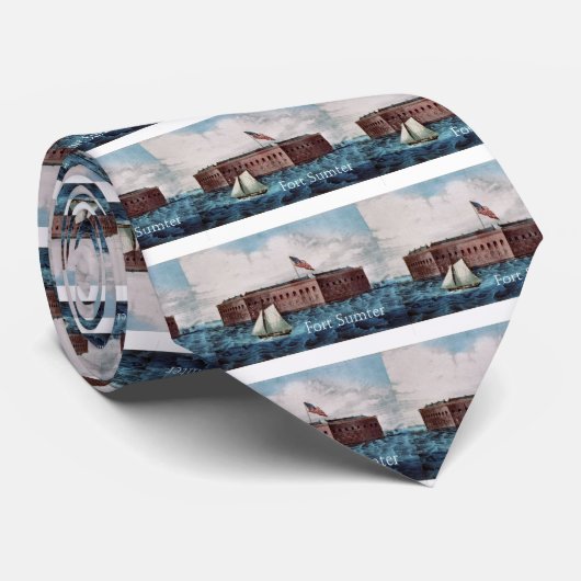 Fort Sumter Stropdas (Opgerold)