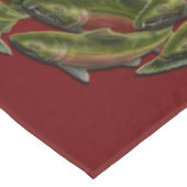Fort tafelkleed Coho Salmon Fish Decor (Gekanteld)