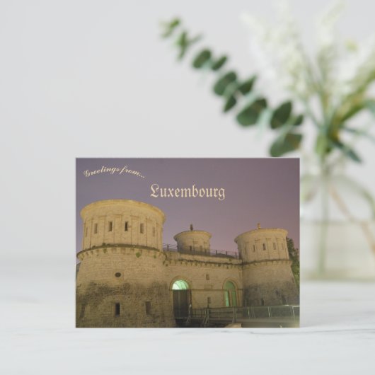 Fort Thüngen Luxembourg Briefkaart (Staand voorkant)