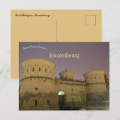 Fort Thüngen Luxembourg Briefkaart (Voorkant / Achterkant)