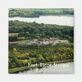 Fort Ticonderoga Herfst Upstate New York Custom Magneet (Voorkant)