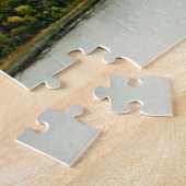 Fort Ticonderoga Lake Chamclear Adirondacks Autumn Legpuzzel (Zijkant)