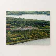 Fort Ticonderoga Lake Chamclear Adirondacks Autumn