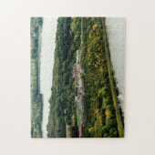 Fort Ticonderoga Lake Chamclear Adirondacks Autumn Legpuzzel (Verticaal)