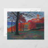 Fort Tryon Park door de kelder Briefkaart (Voorkant / Achterkant)