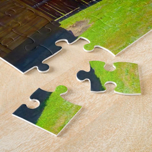 Fort Umpqua in Oregon. Legpuzzel (Zijkant)