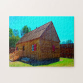 Fort Umpqua in Oregon. Legpuzzel (Horizontaal)