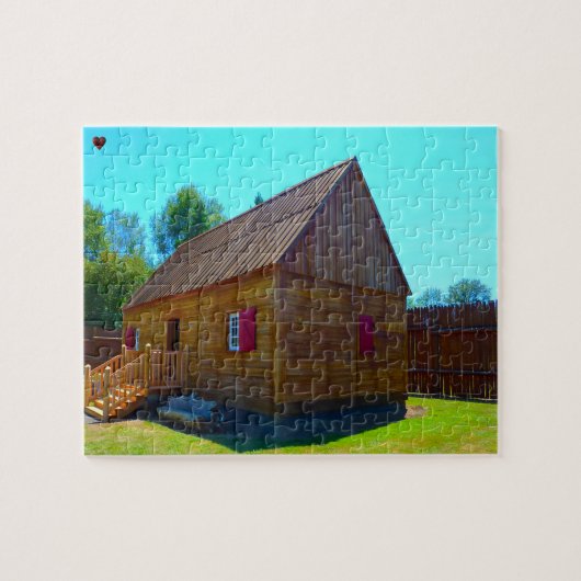 Fort Umpquai Oreon Legpuzzel (Horizontaal)