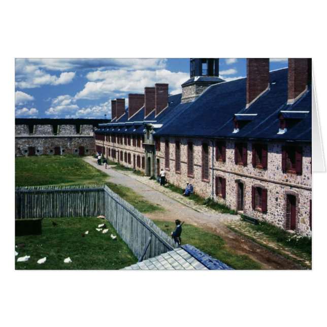 Fort van Louisbourg (Voorkant Horizontaal)