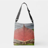 Fort van Louisbourg Cross Over Canvas tas (Voorkant)