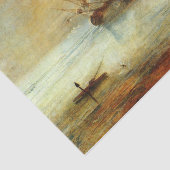 Fort Vimieux door J.M.W. Turner Tissuepapier (Detail)