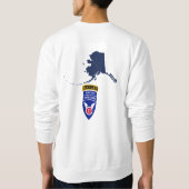 FORT WAINWRIGHT WARRIORS T-Shirt (Achterkant)