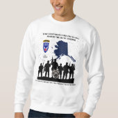 FORT WAINWRIGHT WARRIORS T-Shirt (Voorkant)