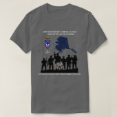 FORT WAINWRIGHT WARRIORS T-SHIRT (Design voorkant)