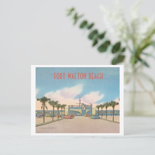 Fort Walton Beach Florida  Briefkaart (Staand voorkant)