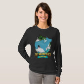 FORT WALTON BEACH FLORIDA Cute Baby Dolphin Beach  T-shirt (Voorkant volledig)