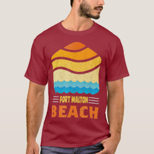 Fort Walton Beach Florida -  golven T-shirt