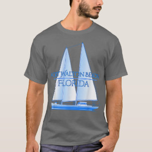 Fort Walton Beach Florida Kustland Nautical Sailin T-shirt