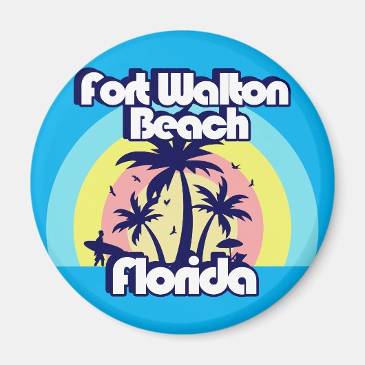 Fort Walton Beach Florida Magneet (Voorkant)
