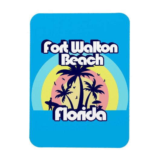 Fort Walton Beach Florida Magneet (Verticaal)
