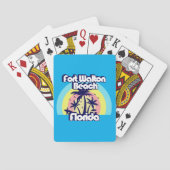 Fort Walton Beach Florida Pokerkaarten (Achterkant)