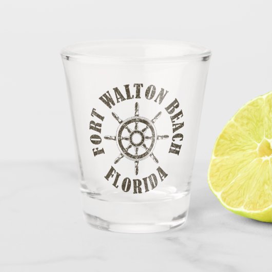 Fort Walton Beach, Florida Shot Glas (Voorkant)