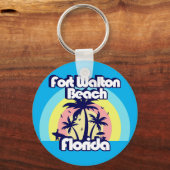 Fort Walton Beach Florida Sleutelhanger (Achterkant)