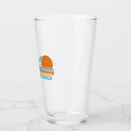 Fort Walton Beach Florida Sun Palm Trees Glas (Links)