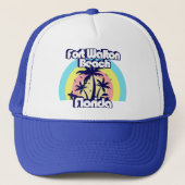 Fort Walton Beach Florida Trucker Pet (Voorkant)