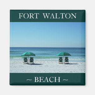 Fort Walton Beach stoelen vakantie magneet souveni