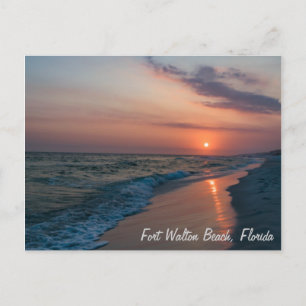 Fort Walton Beach Sunset Briefkaart