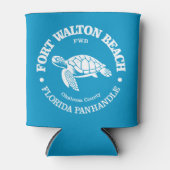 Fort Walton Beach (zeeen schildpad) Blikjeskoeler (Voorkant)
